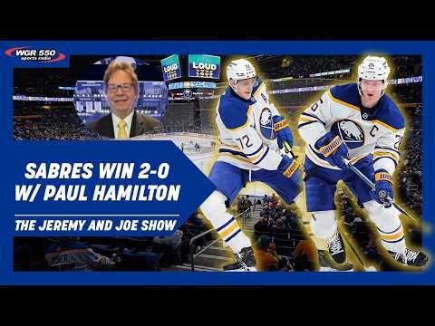Sabres Win Playoff Style Game 2-0 Over Vegas w/ Paul Hamilton | The Jeremy and Joe Show