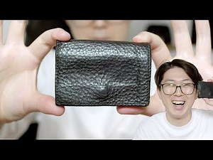使ってる財布と財布の中身を紹介します「PLAY WALLET LEATHER Minimalight × MAGASINN KYOTO」