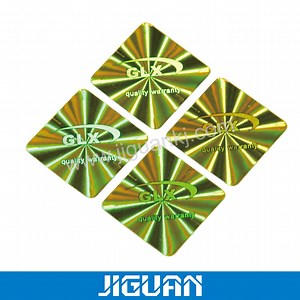[Hot Item] Transparent Barcode Void Hologram Sticker Serial Number