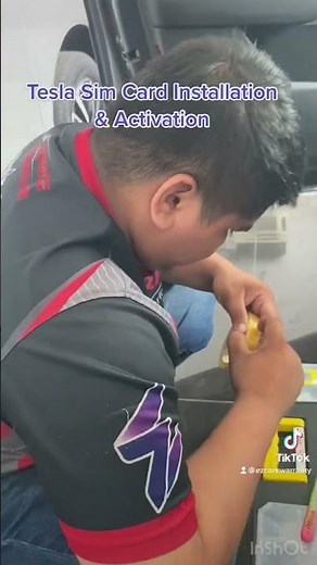 Tesla Model Y Sim Card Installation & Activation