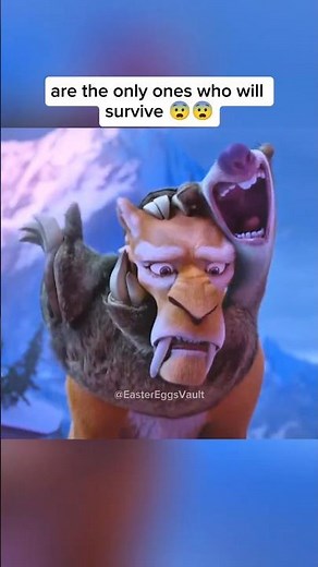 Ice Age’s Dumbest Characters Outlived Everyone 😨🔥 #iceage #theory #eastereggs #shorts #disney #pixar