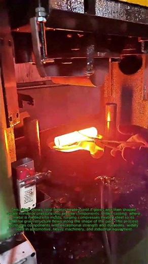 From Glowing Steel to Precision Parts Watch How Glowing Steel is Shaped The Art of Modern Forging