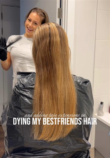 DIY Hair Extensions: How to Dye & Apply Tape Extensions