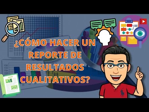 HOW TO WRITE A QUALITATIVE RESULTS REPORT? | Example 1