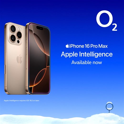Right now, you can save up to £144 on iPhone 16 Pro Max in the O2 Sale. | O2