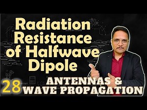 Radiation Resistance of Halfwave Dipole Antenna | Antennas and Wave Propagation | Engineering Funda