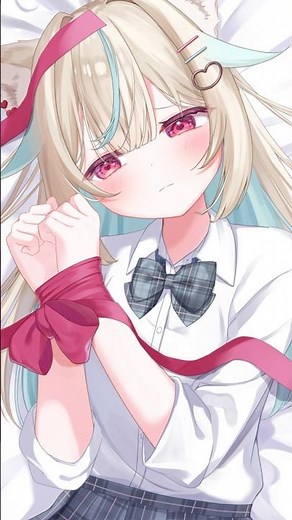 【どこにもいけないね】甘狼このみを拘束してみた。 #リードコントロール
