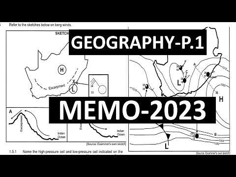 MEMO 2023 GEOGRAPHY P.1 GRADE 12 FINAL EXAM (NOVEMBER) THUNDEREDUC BY S.GODFREY