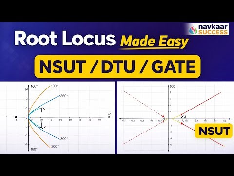Root Locus Explained | Control System | NSUT / DTU / GATE | Navkaar Success