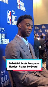 2026 NBA Draft Prospects: Hardest Players to Guard