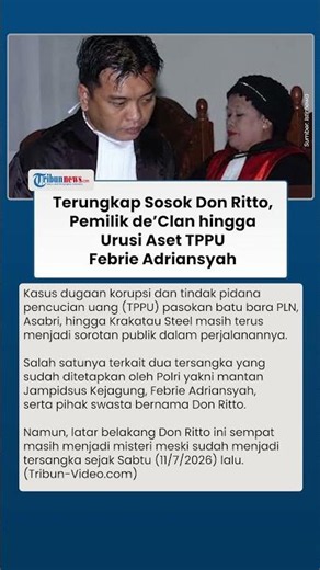 Siapa Don Ritto? Sosok Pemilik de'Clan yang Kini Jadi Sorotan dalam Dugaan TPPU Febrie Adriansyah