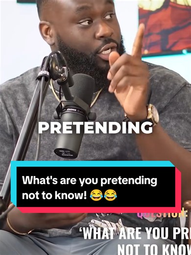 What's Are You Pretending Not to Know? Funny Reaction Clip