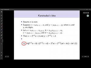 CS5800 ADSA | Lec 02 | Examples of efficient algorithms– Karatsuba's and Strassen's ideas