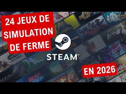 24 Jeux de simulation de FERME en FRANCAIS en 2026 sur Steam