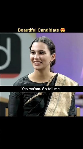Beautiful Candidate 😍 Upsc Mock Interview