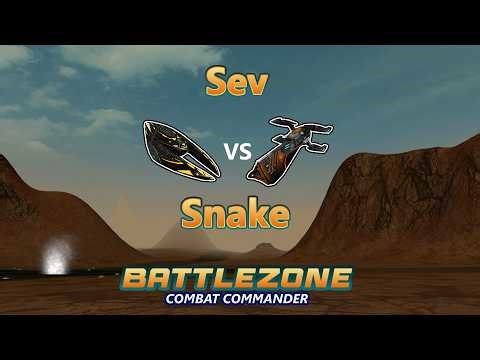 Sev vs Snake | Battlezone: Combat Commander | VSR | Mojave