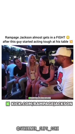 @streamer_clips_core on Instagram: "Rampage Jackson, real name Quinton Ramone Jackson, born on June 20, 1978, in Memphis, Tennessee, United States, is a legendary mixed martial artist, former world champion, and larger-than-life internet personality whose influence extends far beyond the cage into streaming, podcasts, and viral clip culture. Rising through the brutal era of PRIDE FC before becoming one of the UFC’s most explosive stars, Rampage built a global fanbase through knockout power, fear