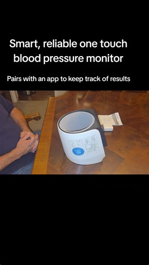 Reliable One Touch Blood Pressure Monitor with App