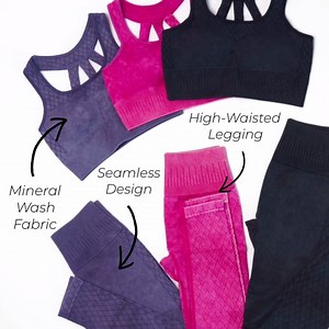 1.3K views · 18 comments | Our most-loved Seamless Collection is now more size-inclusive. With mineral wash details and moisture wicking technology, these pieces are ready for your toughest workouts. | Echelon | Facebook