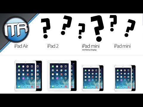 iPad Kaufberatung - iPad Air, 4, 2, mini oder mini Retina?! - Okt. 13 [HD] - Deutsch