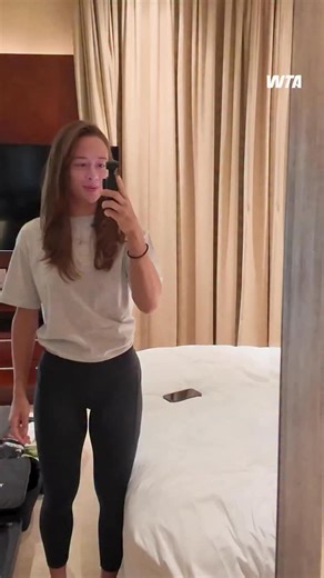 WTA on Instagram: "Raise your hand if you want more WTA Vlogs from Zeynep?! 🙌"