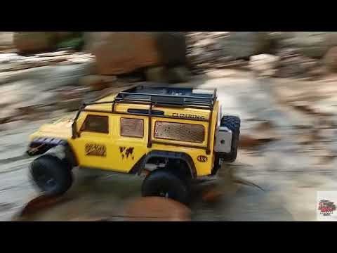 RC Car ZP 1005 110 Defender Crawling ZP1005 #rccar #rcb #offroad #rccrawler #crawling 14
