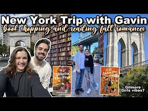 NEW YORK TRIP with ‪@GavinReadsItAll‬ 🌃🚕🗽 book shopping and reading Fall romance books