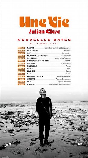 Nouvelles dates pour la tournée 2026 ! #live #concert