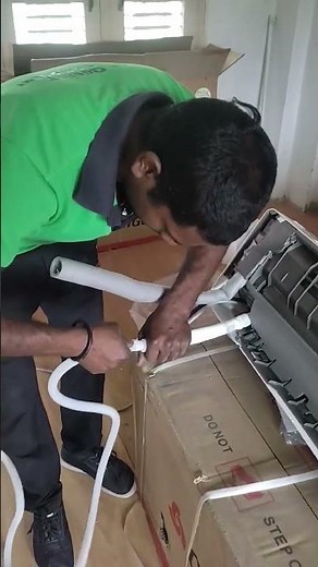 Chigo Air Conditioner Installation Video - Quality Computer. #chigo #airconditioner #installation