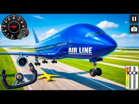 Flight Airplane City Pilot Simulator - Boeing Emergency Landing Challenge 😱✈️ (Android Gameplay)