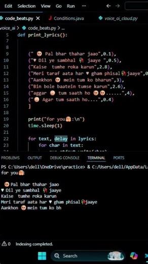 python lyrics l😀😍#song #code #coding #python #webdevelopment
