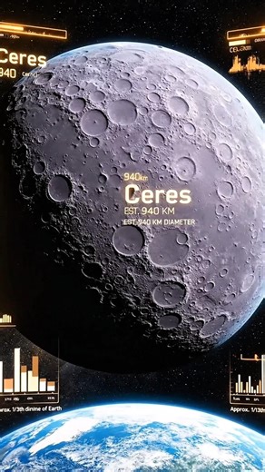 What if the Dwarf Planet Ceres Hit Earth? (Simulation) #simulateduniverseswarm