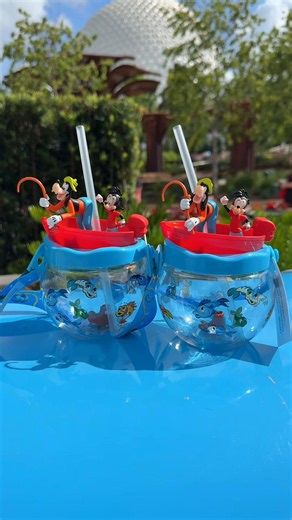 On the hunt for the Goofy Movie Sipper @DisneyWorld . ##disneyworld##epcot##goofymovie##sipper##orlando