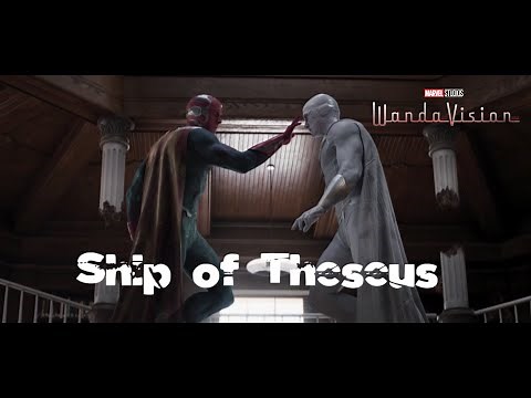 Ship Of Theseus scene from WandaVision (Vision vs White Vision)