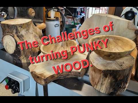 SOFT and PUNKY can I get it TURNED. #woodturning #latheprojects #irishwoodturning