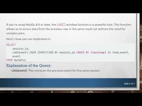 Building an Adjacency List from Time Series Data in SQL
