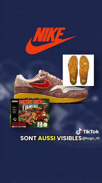 Nike rend hommage aux jeux vidéos 🎮 De Donkey Kong à Tomb Raider en passant par Goldeneye 007, Nike nous régale avec des modèles comportant des références visuelles provenant de plusieurs jeux vidéos des années 90 ! Quelle est votre paire préférée parmi la Low Poly, la Big Head Origins, la Poly Adventure et la Big Head Mode ? 🤔 #nike #sneakers #storytelling #airmax