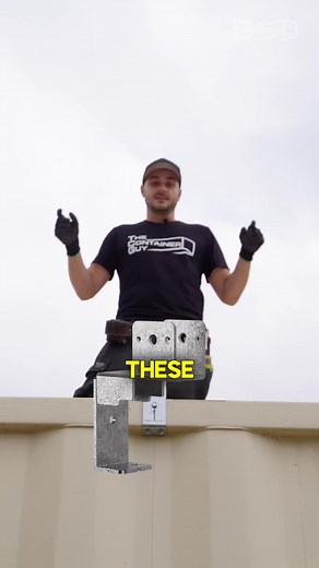 34K views · 500 reactions | Lining up some exterior wood stud brackets today. These make adding framing to the outside of the container way easier. Available in kits for 20FT (22 Brackets) = $200 40FT = (44 Brackets) = $400 Included Hardware: No.14, 3/4" Hex Head Thread Cutter Screws Free delivery within united States, Uk, Australia and Canada #woodframing #exteriorwoodstudbrackets #seacans | Affordable shipping container homes and designs | Facebook