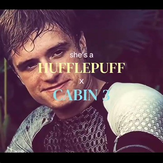 hufflepuff x cabin 3 #percyjackson #booktok #pjo #hufflepuff #poseidon | credit: @dollpinkbae