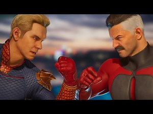 Homelander's Fatal Moves on Omni-Man in MK1