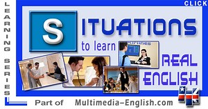 Videolessons to learn the language for common situations - from Multimedia-English