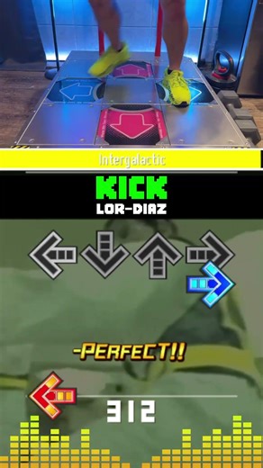 Intergalactic by Beastie Boys | #ddr #dancedancerevolution #stepmania #itgmania #shorts