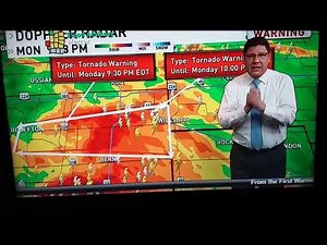 WHIO 7 Weatherman Jamie Simpson Goes Off On Views During Live Boardcast!