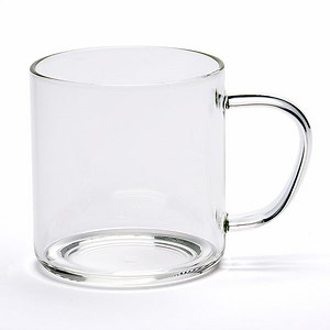 Glass Mug - Clear Elegance