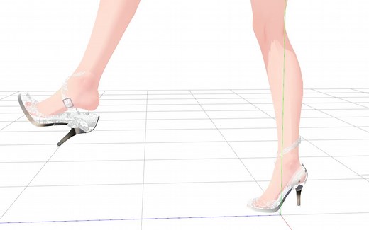 【PmxEditor】【mmd】教程：让你的模型会甩鞋~