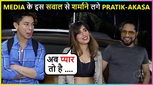 137K views · 3.5K reactions | #Pratik & #Akasa got spotted today in the morning at the Mumbai airport. They both will be seen in a music video together. Watch the video to know more | Telly Masala | Facebook
