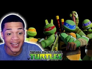 FIRST TIME WATCHING ALL TEENAGE MUTANT NINJA TURTLES INTROS ('87-RISE)