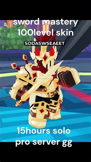 PHIGHTING! sword mastery 100level skin