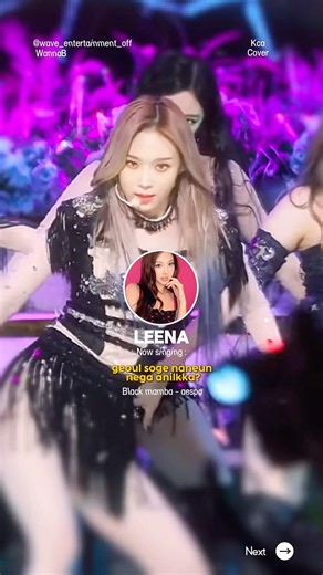 Black mamba cover by Leena! #viral #kpop #kca #leena #wannab #cover #kpopcover