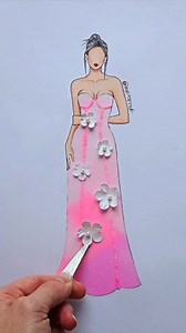 4M views · 38K reactions | Spring inspired dress  Whats your favoriteseason?! #Art #artwork #artist #paint #painting #fashion #fashionstyle #fashiondesigner #design #satisfying #illustration #creativity #draw #drawing | Eyeinspired | Facebook